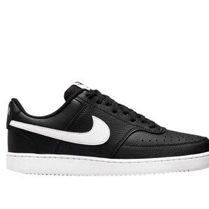 NIKE MENS COURT VISION LOW Next Nature 
BLACK/WHITE-BLACK
DH2987 001 SNEAKERS
